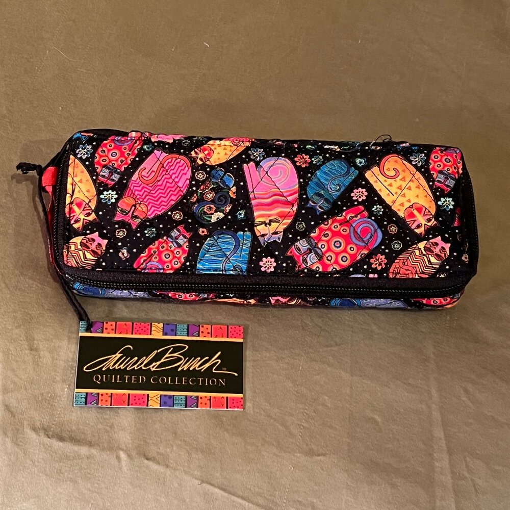 NWT Laurel Burch Feline Family 7 Day Pill Organizer